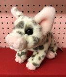 Plush Grey Spotted Pig