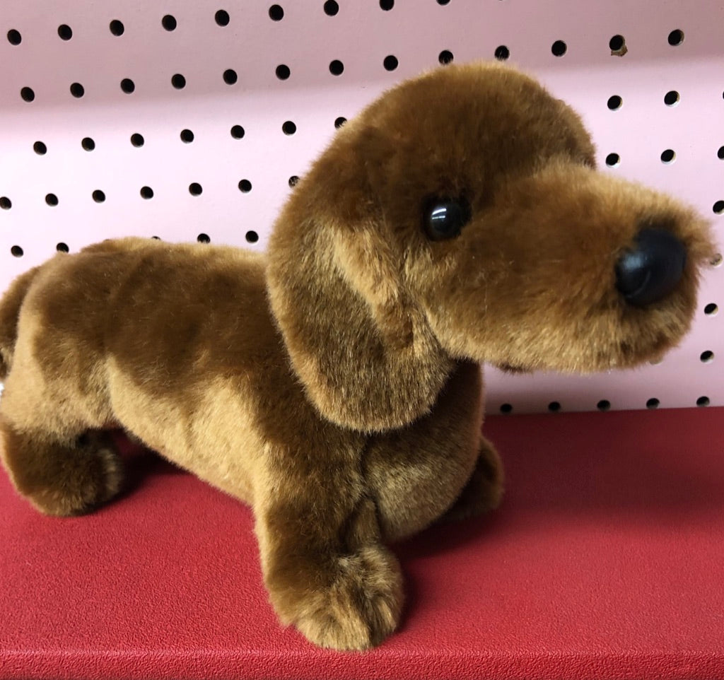 HUMAN MADE DACHSHUND STUFFED ANIMAL犬DOG Melissa & Doug Lifelike Dachshund - Lifelike Stuffed Animal