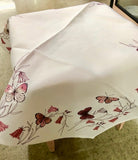 Butterflies and Flowers Table Topper