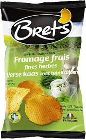 Brets Cream Cheese and Fine Herb Potato Chips