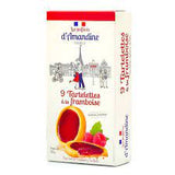 d"Amandine raspberry shortbread biscuits
