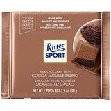 Ritter Sport Cocoa Mousse Milk Chocolate Bar