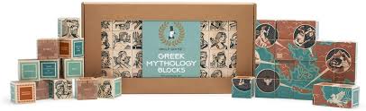 Uncle Goose Greek Mythology Wooden Blocks