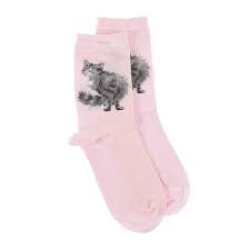 "Glamour Puss" Cat Socks
