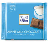 Ritter Sport Alpine Milk Chocolate Bar