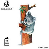 3D Animal Card - Koala