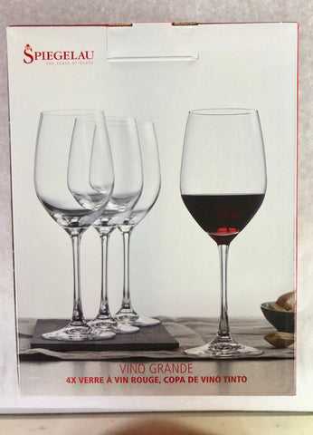 Spiegelau Grande Vino Red Wine Glasses