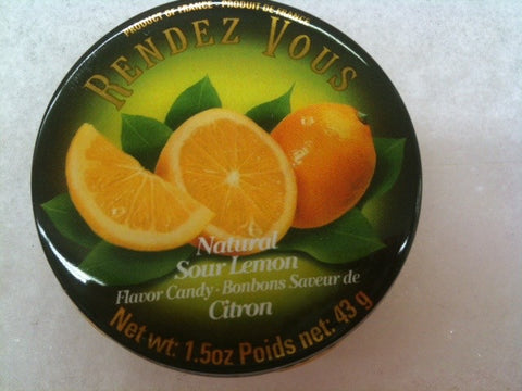 French Natural Sour Lemon Candies