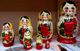 Wooden Nesting Dolls - Matruska Traditional