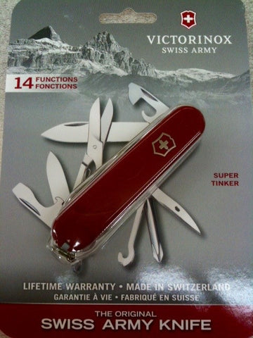 Super Tinker Victorinox Swiss Army Knife – Old Country Shop