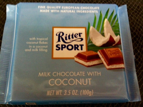 Ritter Sport Coconut Chocolate bar