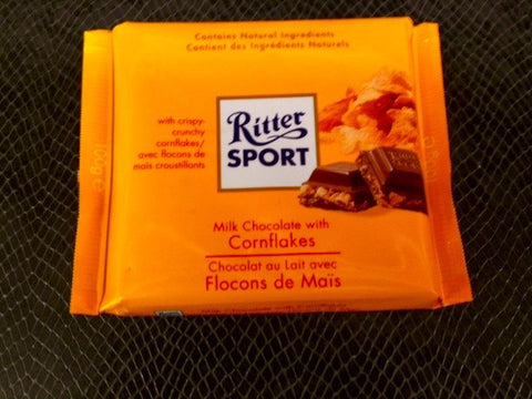 Ritter Sport Milk Chocolate with Cornflakes bar