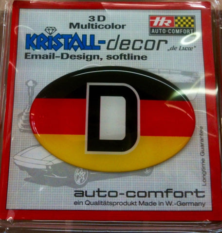 German Decal Sticker