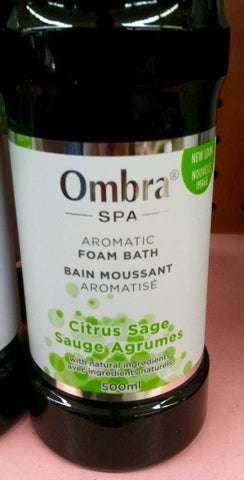 Ombra Citrus Sage Foam Bath