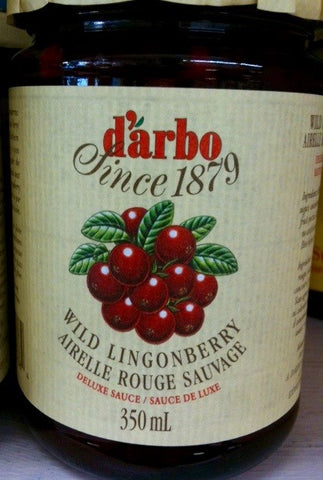 Darbo Wild Lingonberry Jam