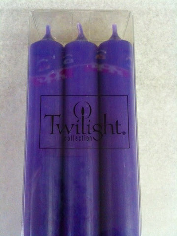 Twilight Dinner Candles - Violet