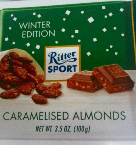 Ritter Sport Caramelised Almonds Bar - Limited Edition