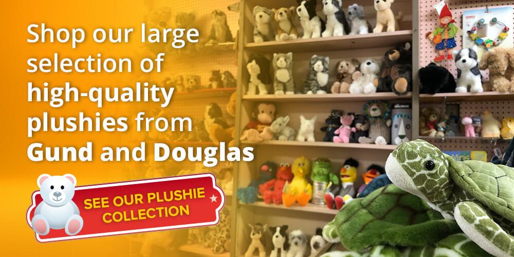Shop our large collection of high-quality plushies from Gund and Douglas